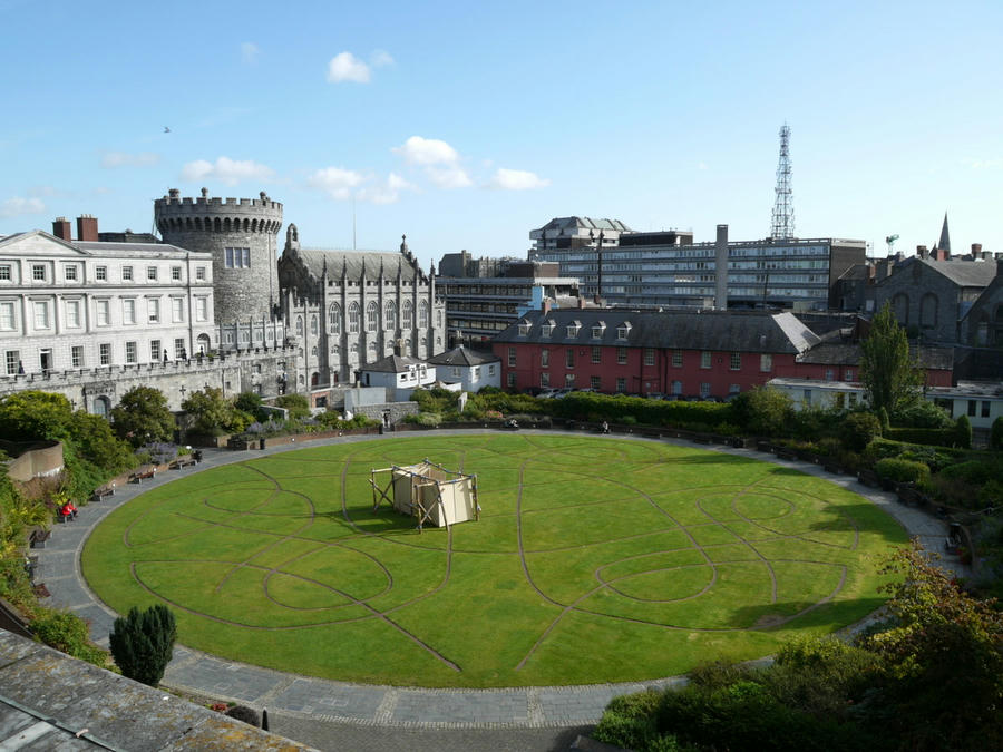 View of the entire garden.